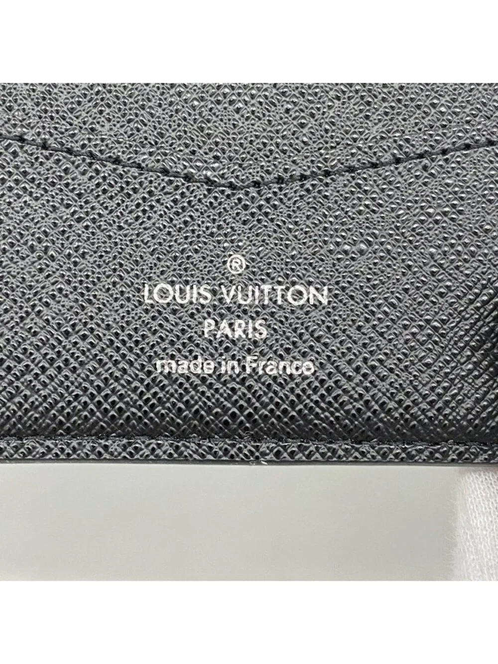 Louis Vuitton Billfold Damier Graphite Portefeuille Calf Black Wallet